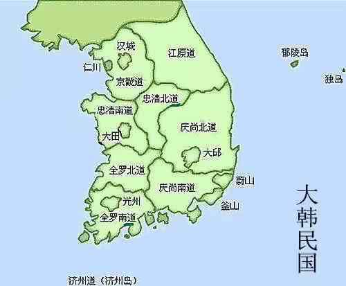 韩国面积和人口 韩国国土面积相当于中国哪个省份的面积？说出来你别不信