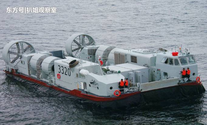 中国气垫船 两栖作战之“野马”气垫船！中国主力登陆作战神器！