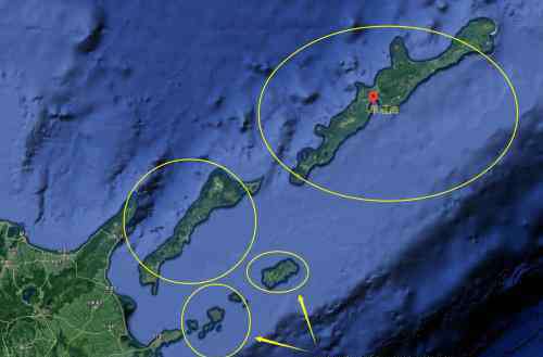 北方四岛地图 俄日都清楚北方四岛谈判不会有结果 却为何还要谈