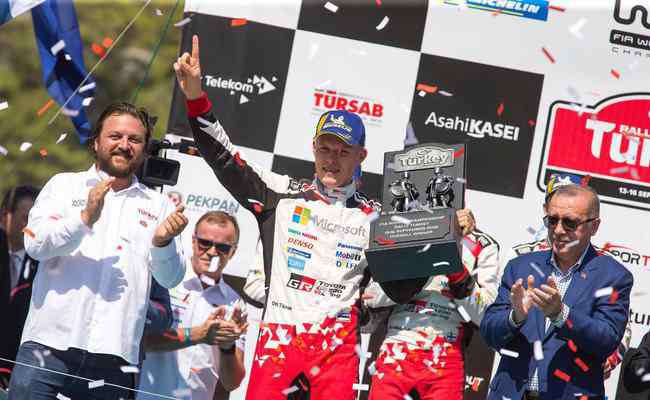 wrc2 WRC土耳其站：塔纳克三连胜 积分升至第二位