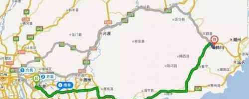 广东省高速公路图 广东揭博高速线路示意图一览 揭博高速经过哪些地方？