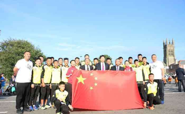 北京游行 英伦青年体育带领北京精英少年参加SuperCupNI