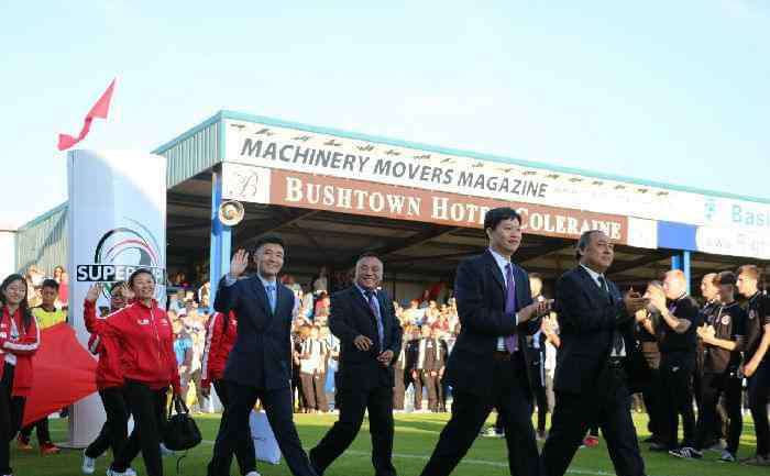 北京游行 英伦青年体育带领北京精英少年参加SuperCupNI