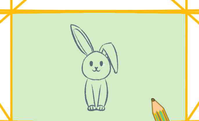 怎么画兔子又简单又好看 好看的兔子上色简笔画要怎么画