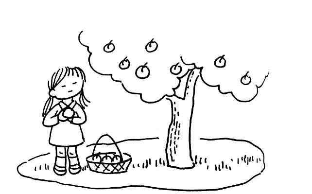 秋天的简笔画 秋天简笔画图片大全-金秋时节