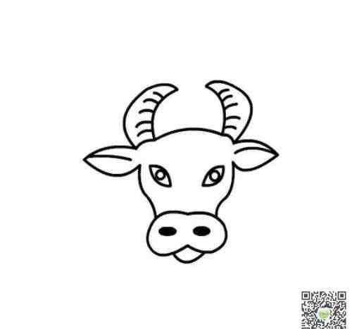 简笔画牛 牛的简笔画图片-牛的头像