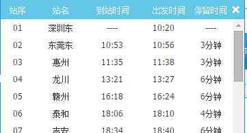 z182次列车时刻表查询 深圳东至包头Z182次列车时刻表站点票价详情 全程33小时