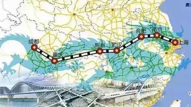 沪汉蓉高铁 长江沿线的“沪汉蓉高铁”将开工，未来成都到上海仅需7小时