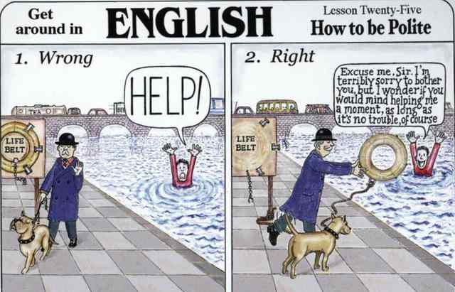 有礼貌的英文 经常用这几种表达 让你的英语听起来更有礼貌