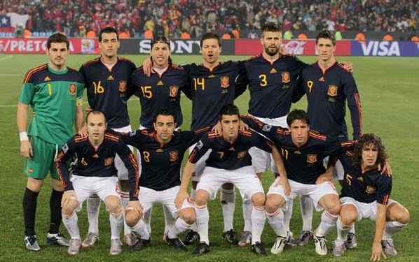 2010年世界杯冠军 最出色的五支世界杯冠军球队