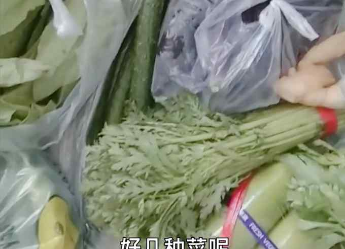 吉林通化市民早起发现门口堆满蔬菜：家家都有 政府真好！