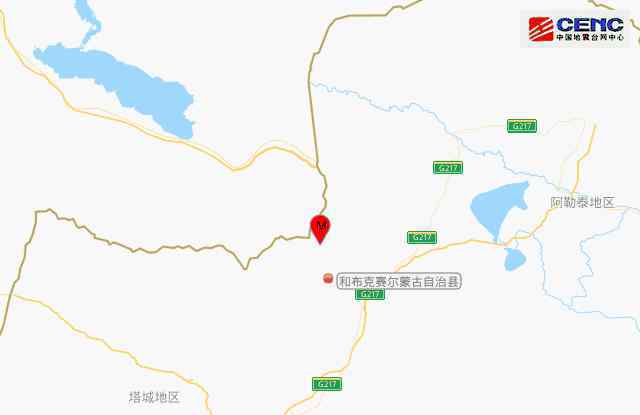 塔城地震 新疆塔城地区和布克赛尔县发生3.1级地震