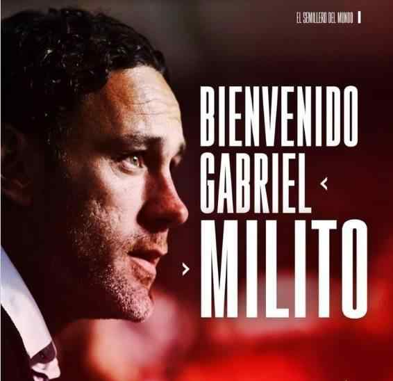 加布里埃尔米利托 官方：加布里埃尔-米利托出任阿根廷青年人主帅