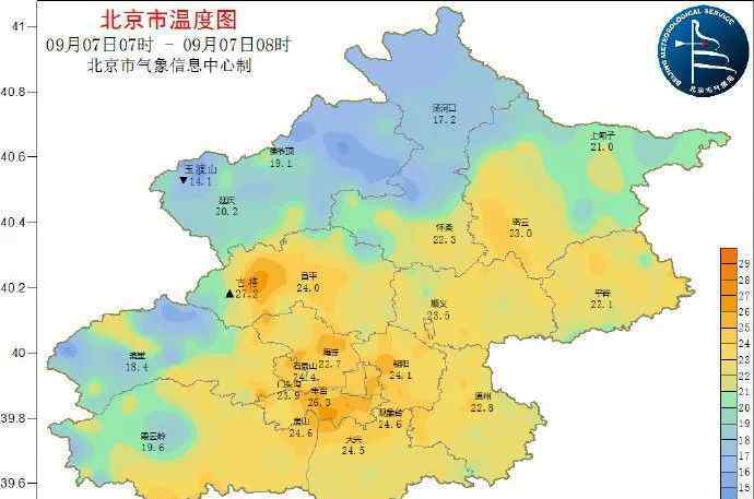 北京下周天气预报 北京最新天气预报：下周北京将迎大降温，周二最高温只有23℃