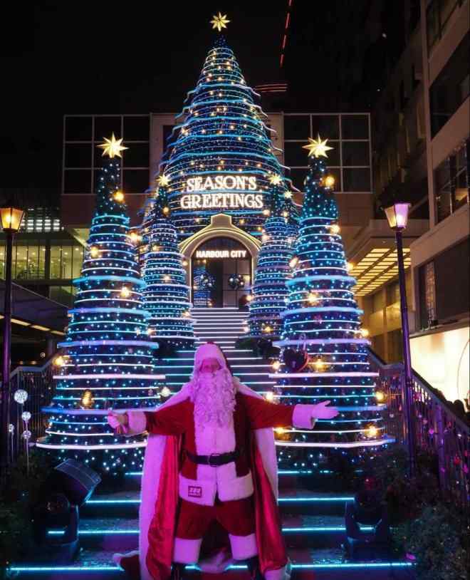 香港海港城地图 香港IFC、海港城等36家购物中心2018圣诞美陈图报