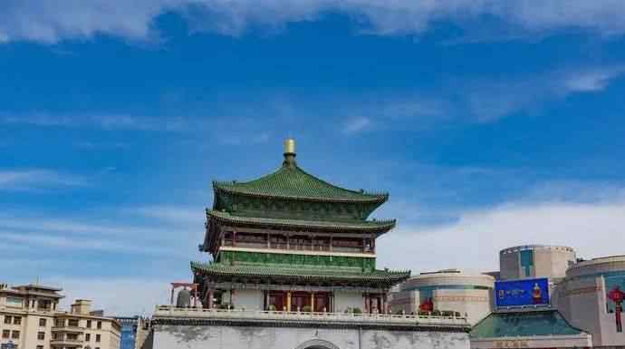西安钟楼修缮完成