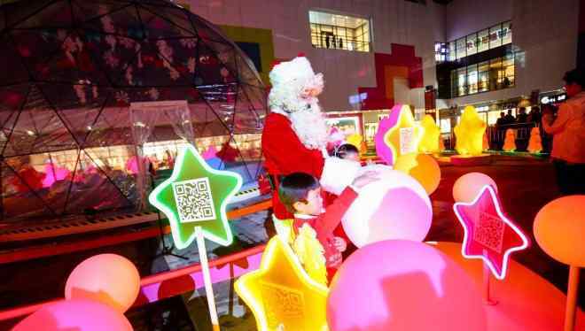 m城圣诞树在哪 2018杭州12座购物中心圣诞美陈图报第一弹