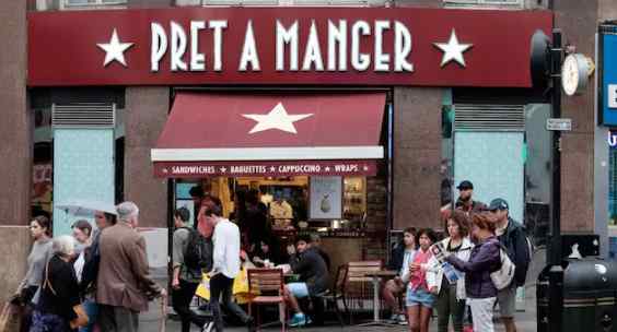 manger 英国简餐品牌Pret A Manger将退出中国内地市场