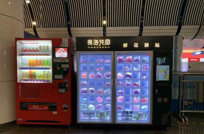 花站 鲜花零售商弗洛花园发力在北京地铁落地鲜花驿站