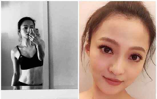 张韶涵直播分享健身秘籍 身材纤细竹竿腿惊人 网友：比胳膊还细