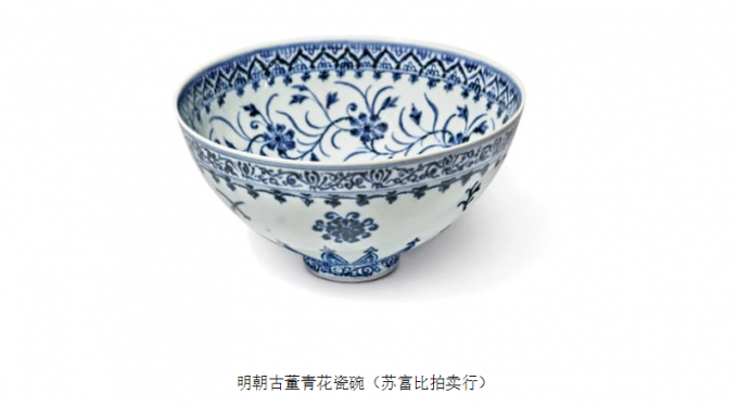 淘到宝了！35美元买的青花瓷碗估价50万美元 鉴定为明朝古董