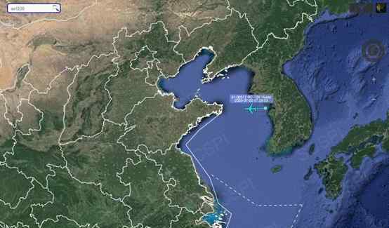 美军又派两架军机来中国近海侦察?同时现身南海和黄海