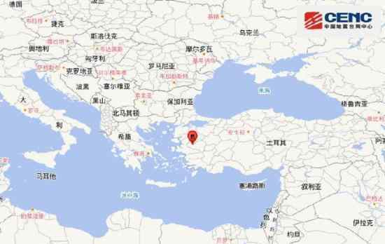 土耳其5.1级地震 具体什么情况震源在哪儿