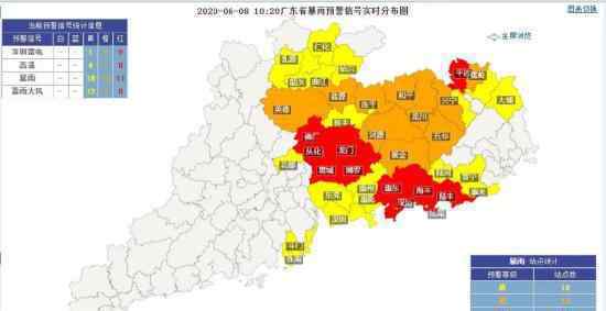 广东暴雨红色预警 具体是什么情况有什么影响