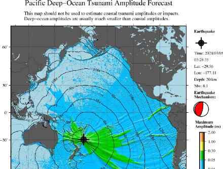 自然资源部：新西兰地震已引发海啸 不会对我国沿岸造成灾害性影响