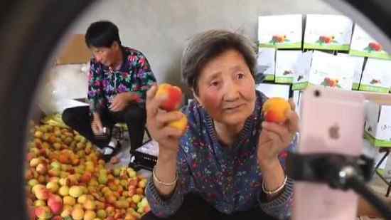 80岁奶奶直播带货一周卖杏40箱 为什么要这样做