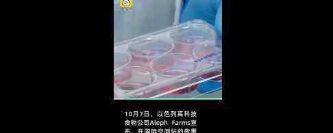 人类首次在太空造出人造肉 太空是如何造出人造肉的