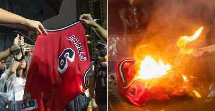 香港示威者烧詹姆斯球衣 詹姆斯怎么了?为什么烧球衣?
