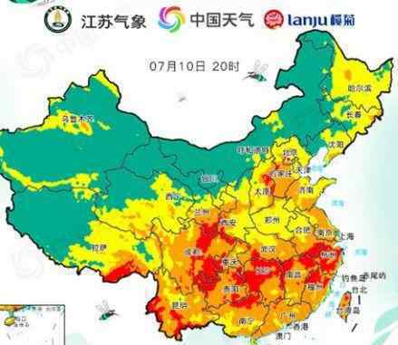 近3天全国蚊子预报地图 你所在城市情况是怎么样