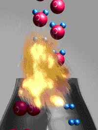 氢气在氯气中燃烧的现象 氢气不好惹！与氧气易燃，和这两种东西更易燃，掺一起见光就炸