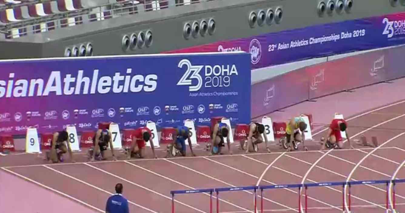 男子110米栏谢文俊破刘翔记录 跑出13秒21夺得冠军