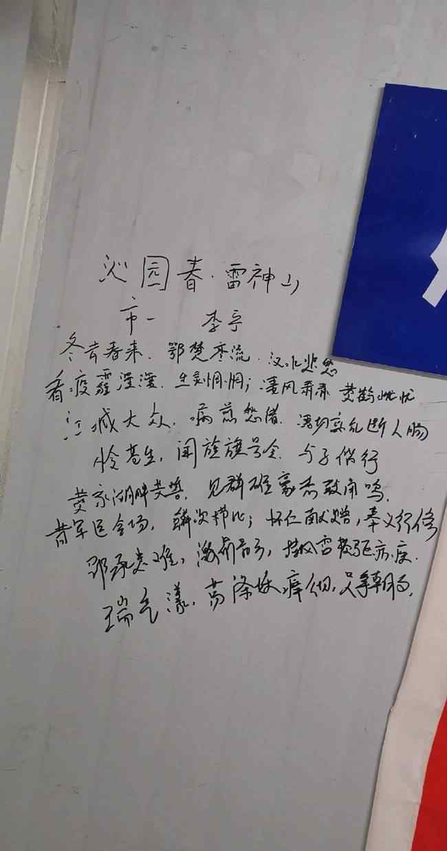 雷神山医护写的诗 事情的详情始末是怎么样了！