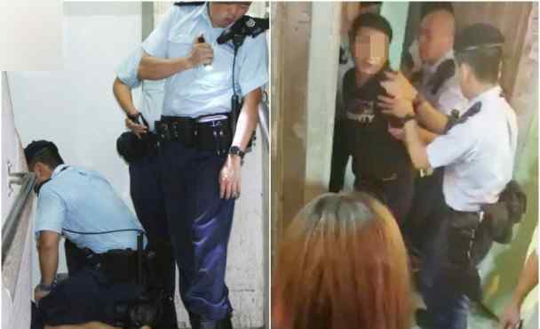 强奸抢劫卖淫女当场被抓 女子裸身跑下楼求救