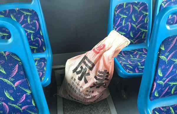 女子用蛇皮袋携巨款出游 没想到竟落在了公交车上