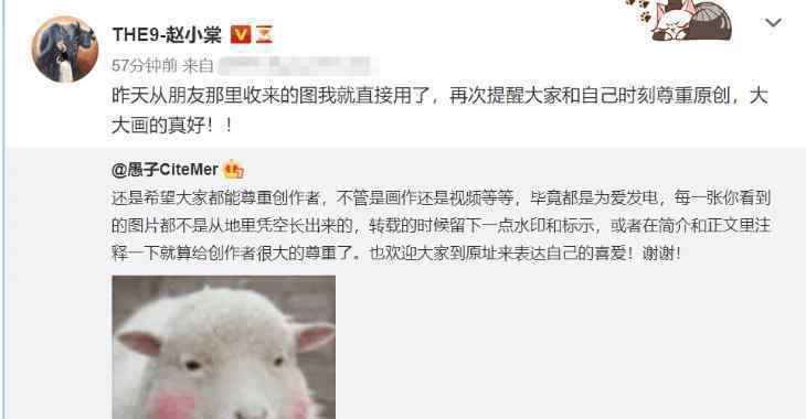 赵小棠向画手道歉 网友：作为公众人物要谨慎一点