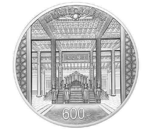 紫禁城建成600年金银纪念币 什么时候发行
