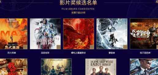 百花奖投票页面全是邓超 百花奖提名名单公布