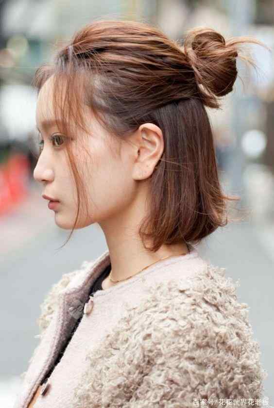 7款韩式简单优美短发造型，让你一个星期发型都不重复！ 短头发造型