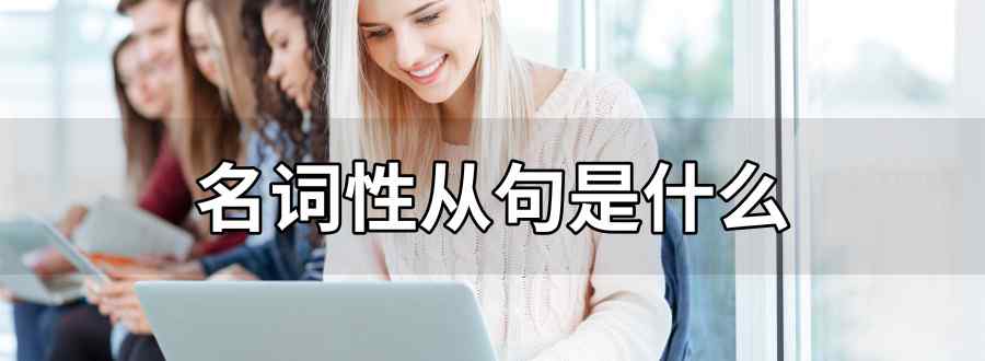 名词性从句是什么