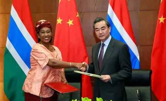 冈比亚地图 与中国复交的地球第一强国冈比亚！