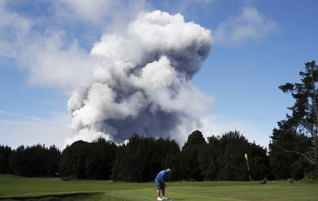 夏威夷火山喷发 数千人已被疏散
