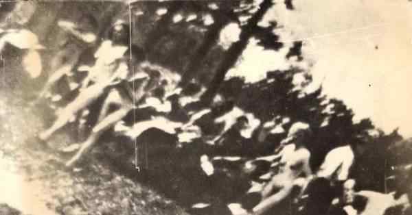 二战期间纳粹脱光屠杀犹太妇女 做人体试验品画面