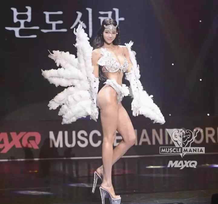 史上最惊艳的健身冠军 韩国健身小姐冠军李燕花MuscleMania