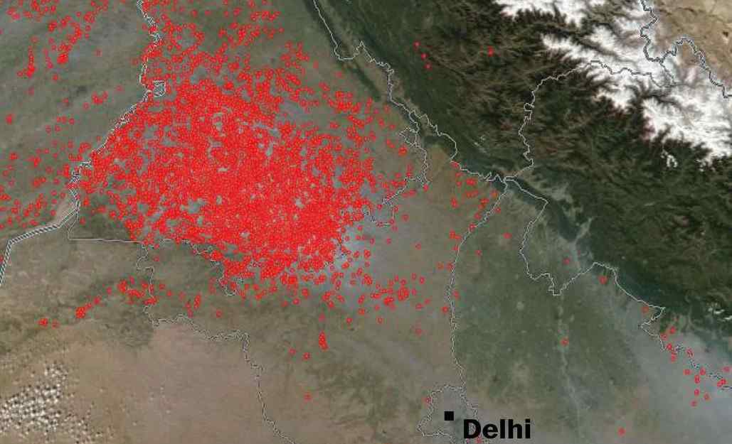 印度新德里进入紧急状态!严重空气污染持续