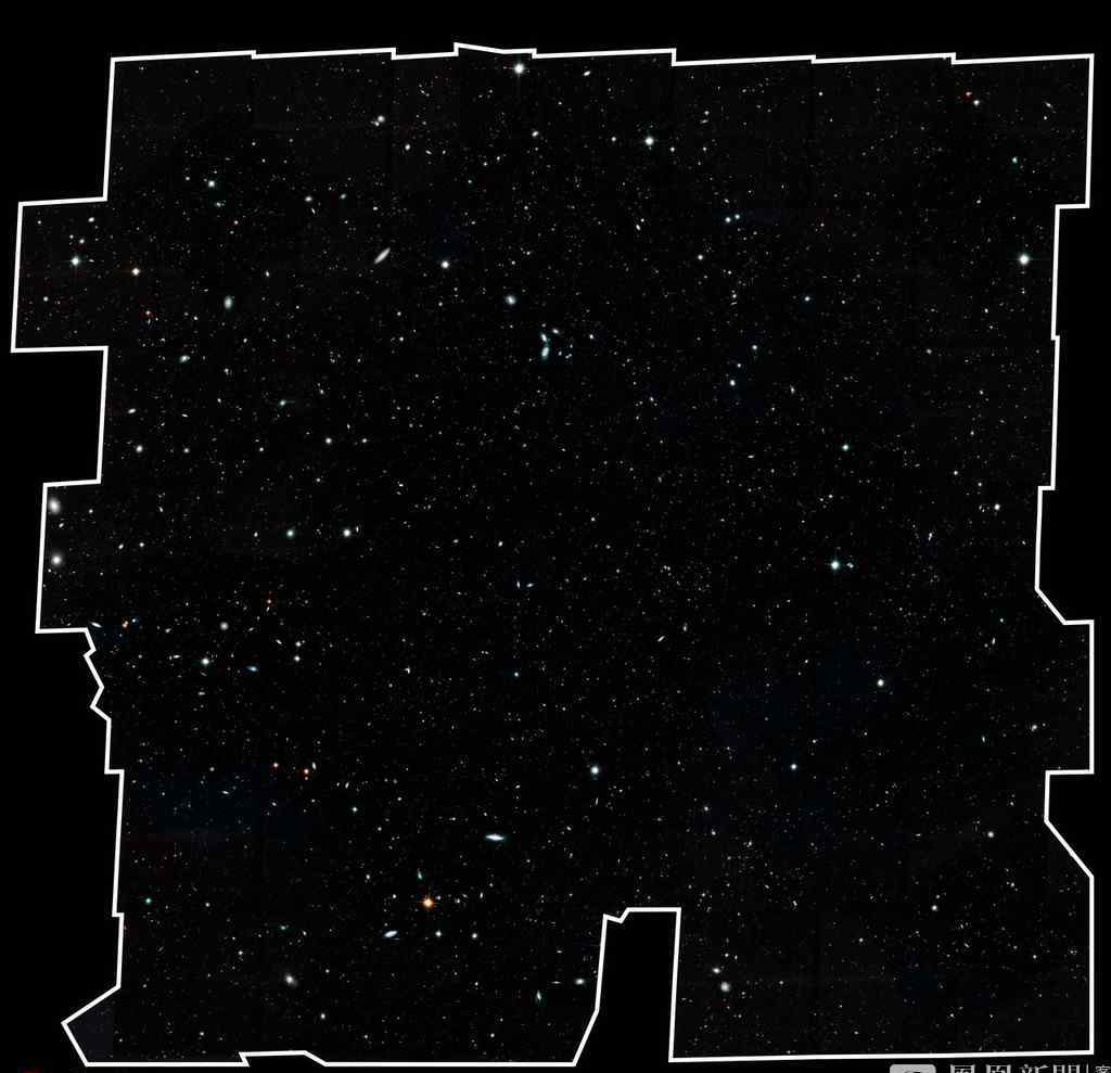 26万个星系拼成的照片