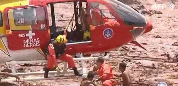 巴西一大坝决堤 近200人失踪
